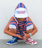 CUSTOM Stars and Stripes Snapbacks