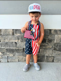 CUSTOM Stars and Stripes Snapbacks