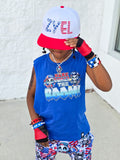 CUSTOM Stars and Stripes Snapbacks