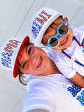 CUSTOM Stars and Stripes Snapbacks
