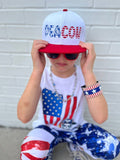 CUSTOM Stars and Stripes Snapbacks