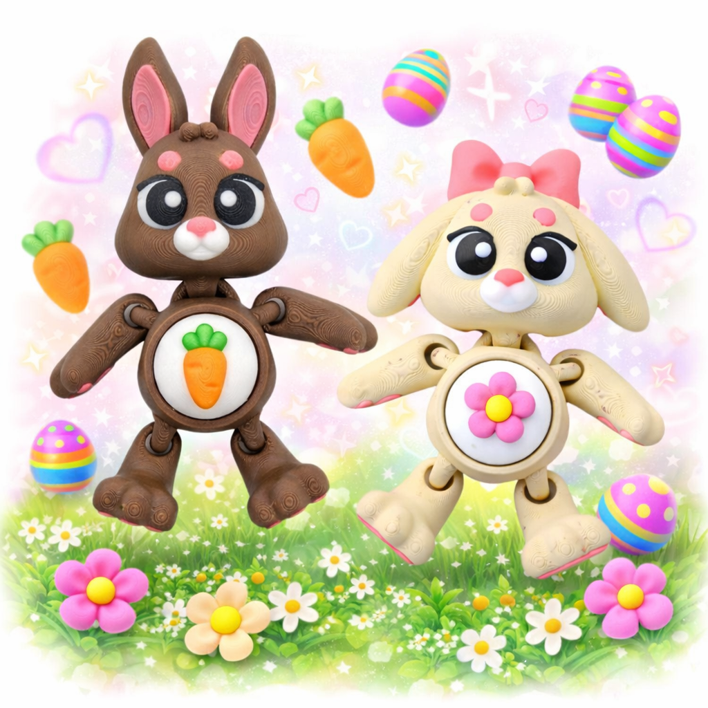 CHOCOLATE or VANILLA BUNNY Mini Legend (CLICKER) – SoCal Legends