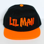 RTS YOUTH Black/Orange with Orange LIL MAN Snapback