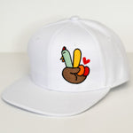 RTS YOUTH White Turkey Peace Snapback