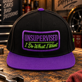 UNSUPERVISED I DO WHAT I WANT Snapbacks