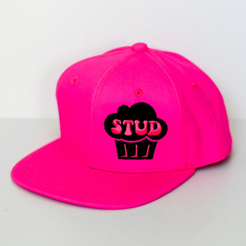 RTS YOUTH Neon Pink Stud Muffin Snapback