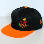 Eat Sleep Camp Repeat Snapback