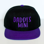 RTS YOUTH Black/Purple DADDY'S MINI Snapback