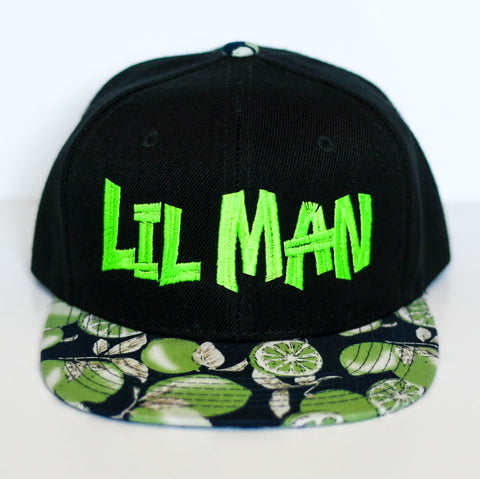 RTS YOUTH Black/Limes LIL MAN Snapback