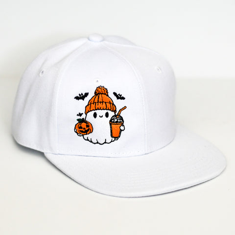 Pumpkin Latte Ghost Snapback