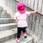 SOLID HOT PINK LOGO SNAPBACK - CUSTOMIZE YOUR LOGO COLOR