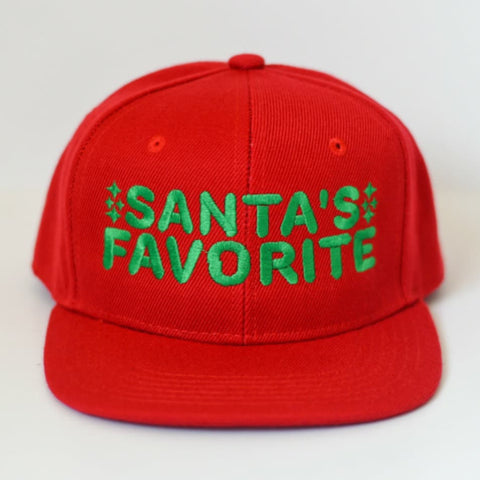 RTS YOUTH Red Santa's Favorite Snapback !!SLIGHT ERROR!!