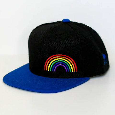 RTS YOUTH Black/Blue MINI RAINBOW Snapback