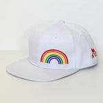 RTS YOUTH White MINI RAINBOW Snapback