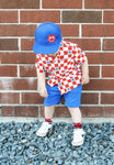 Patriotic Smiley Snapback