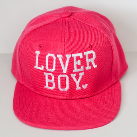 RTS YOUTH Hot Pink LOVER BOY Snapback