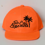 Neon Orange Logo Snapback
