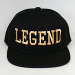 RTS Black with Gold LEGEND Snapback