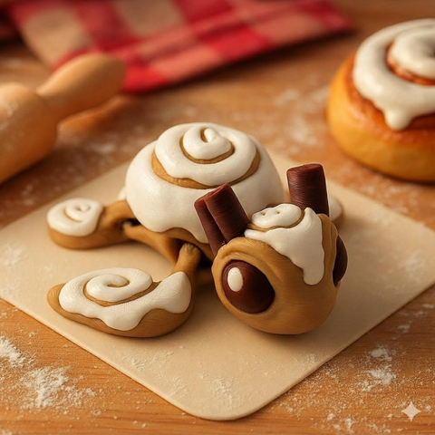 CINNAMON ROLL TURTLE Mini Legend
