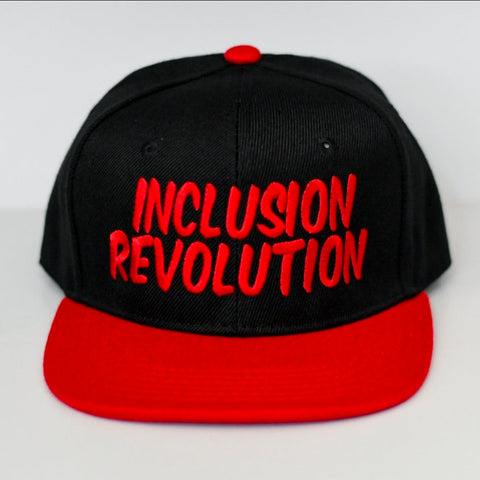 RTS YOUTH Black/Red INCLUSION REVOLUTION Snapbacks