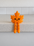 Fall Maple Leaf Flexi Shelf Sitter
