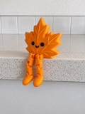 Fall Maple Leaf Flexi Shelf Sitter