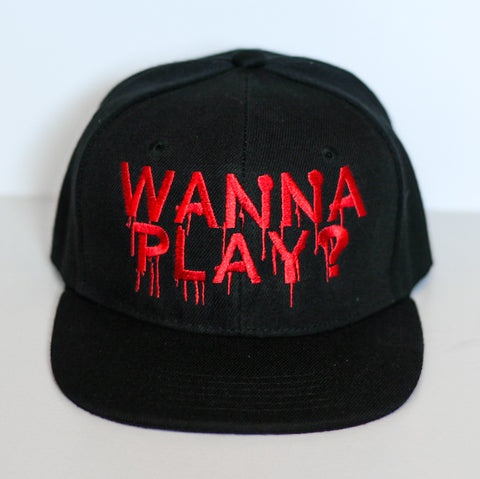 RTS YOUTH Black Wanna Play? Snapback