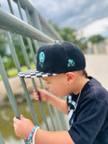 Drip Smiley Snapback