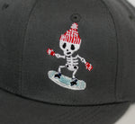 Snowboarding Skelly Snapback