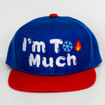 RTS YOUTH Blue/Red I'M TOO MUCH Snapback
