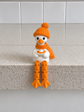 Goose with Pie Flexi Shelf Sitter