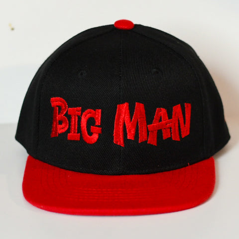 RTS TODDLER Black/Red BIG MAN Snapback