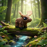 MOOSE (WITH ANTLERS) Mini Legend