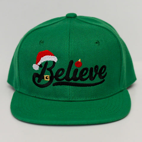 RTS YOUTH Green BELIEVE Snapback