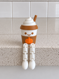 Pumpkin Latte Flexi Shelf Sitter