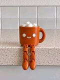 Hot Chocolate Flexi Shelf Sitter