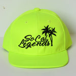 Neon Yellow Logo Snapback