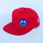 Patriotic Smiley Snapback