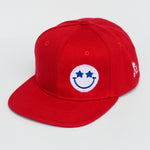 Patriotic Smiley Snapback