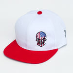 Patriotic Skull Snapback