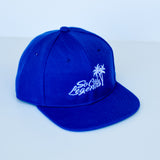 RTS YOUTH Blue with White Logo Snapback