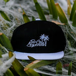 Black/White Logo Snapback