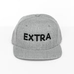 RTS Solid Grey with Black EXTRA Snapback