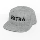 RTS Solid Grey with Black EXTRA Snapback