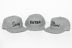 RTS Solid Grey with Black SASSY Snapback