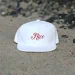 RTS YOUTH White CorduroyNICE Snapback