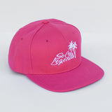 RTS Hot Pink with White Logo Snapback