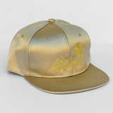 RTS Solid Gold with Gold CLOVER SOCAL LOGO Snapback