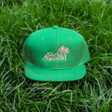 RTS Kelly Green with Gold Logo Snapback