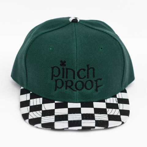 RTS Forest Green/Checker PINCH PROOF Snapback